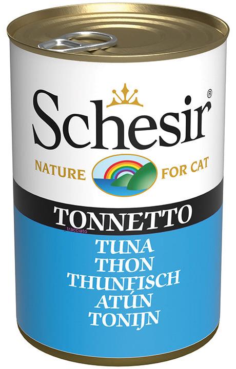 Schesir Wet Cat ТУНЕЦЬ в желе вологий корм консерви для котів 140 г (270016) Schesir Wet Cat ТУНЕЦЬ в желе вологий корм консерви для котів 140 г (270016)